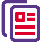 Pasting from clipboard on a computer operating system icon