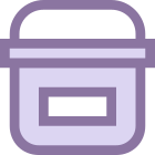 Paint Bucket With Label icon