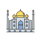 Taj Mahal icon