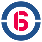 Circled 6 icon