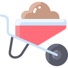 Wheelbarrow icon