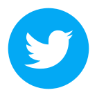 Twitter cerchiato icon