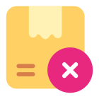 Canceled Delivery icon