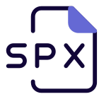 SPX a free speech codec software used on VoIP applications and podcasts icon