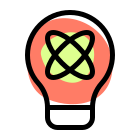 Ideas to integrate new ways atoms chain reaction icon