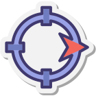 東方向 icon