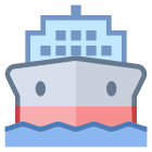 Wassertransportweg icon