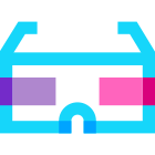 Gafas 3d icon