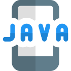 Java operating system on a cell phone icon