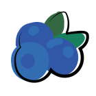 Blueberries icon