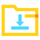 Dossier des téléchargements icon