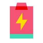 bateria de carga media icon