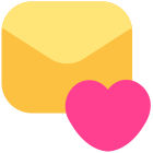 Courrier d&#39;amour icon