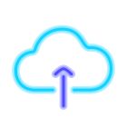 Zur Cloud hochladen icon