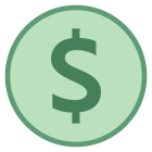 Us Dollar Circled icon