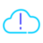 Nube de error icon