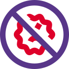 Viral infection antidote vaccine in production layout icon