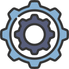 Cog icon