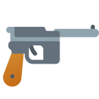 pistola mauser icon