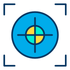 external-crosshair-hunting-kiranshastry-lineal-color-kiranshastry icon