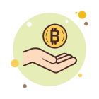 Bitcoin accepté icon