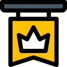 Honorary mention of kingdom Medal Of Honor with a crown icon