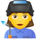 Женщина заводской рабочий icon