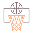 Campo de basquete icon