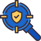 search shield icon