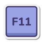 Клавиша F11 icon