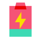 Laden-Batterie schwach icon