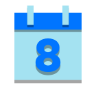 Calendrier 8 icon