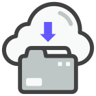 Cloud download icon