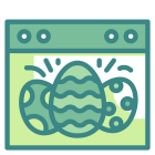 Easter icon