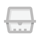 Food container icon