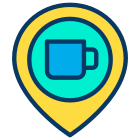 Coffee Shop Location icon