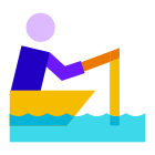 Fisherman In A Boat icon