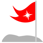 Flagge 2 icon