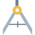 geometry compass icon