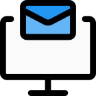 Desktop email notification icon