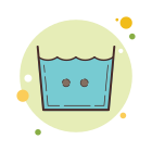 Machine Wash Warm icon