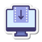 Invio fotogrammi video icon