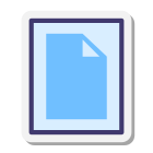 Marcador de posición Documento en miniatura icon