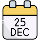 25 December icon