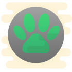 猫黑色标志 icon