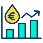 Oil Price Growth icon