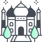 Taj Mahal icon