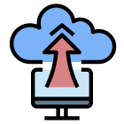 Cloud computing icon