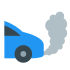 pollution automobile icon