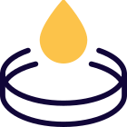 Blood type and other testing at laboratory icon